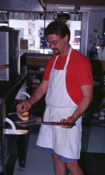 Ed with Sandwich 15.JPG (71075 bytes)