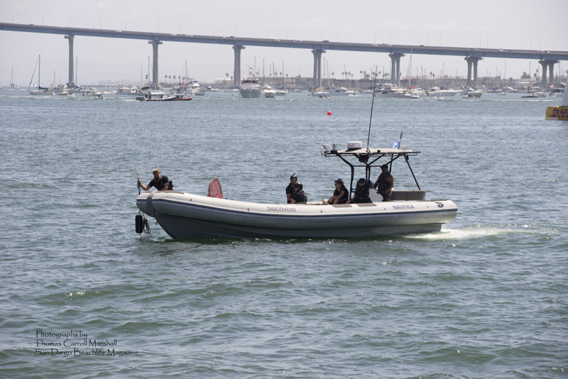 Red Bull Rescue Boat