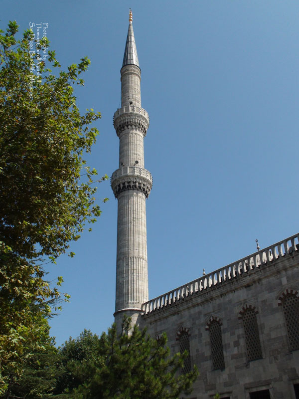 506 - Blue Mosque Minerette