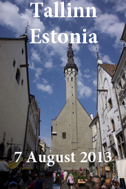 Tallinn Estonia - 7 August 2013