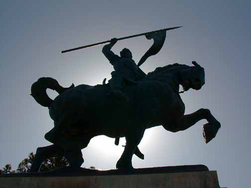 Bronze Monument in Balboa Park